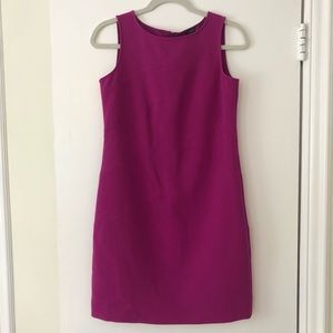 Ann Taylor Magenta Business Casual Dress